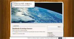 Desktop Screenshot of cienciasatlantico.blogsek.es