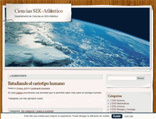 Tablet Screenshot of cienciasatlantico.blogsek.es